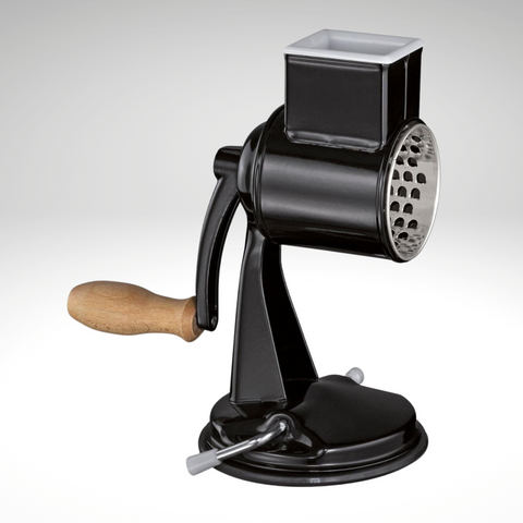 "Classic" Drum Grater, black,   17.8" x 11.7" x 10.4"