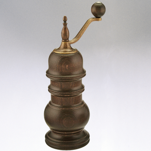 Pepper Mill "Speyer", dark stained beechwood