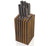 Slotted Knife Block, Walnut, 5.4
