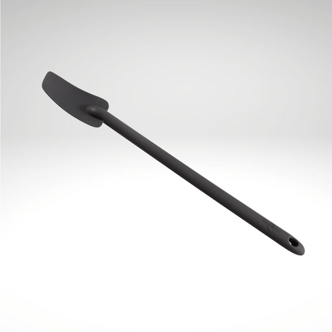"Trend" Silicone Jar Spatula, Black, 11" L