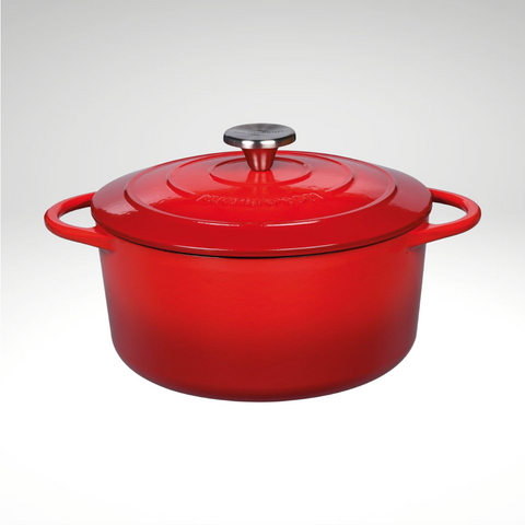 "Provence" Round Dutch Oven, Classic Red, 10" dia., 5.6 qt.