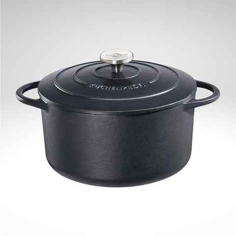 "Provence" Round Dutch Oven, Classic Black, 11 in" dia., 7 qt.