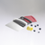 Scraper 3 pc Set: dough cutter, curved edge and flat edge scraper