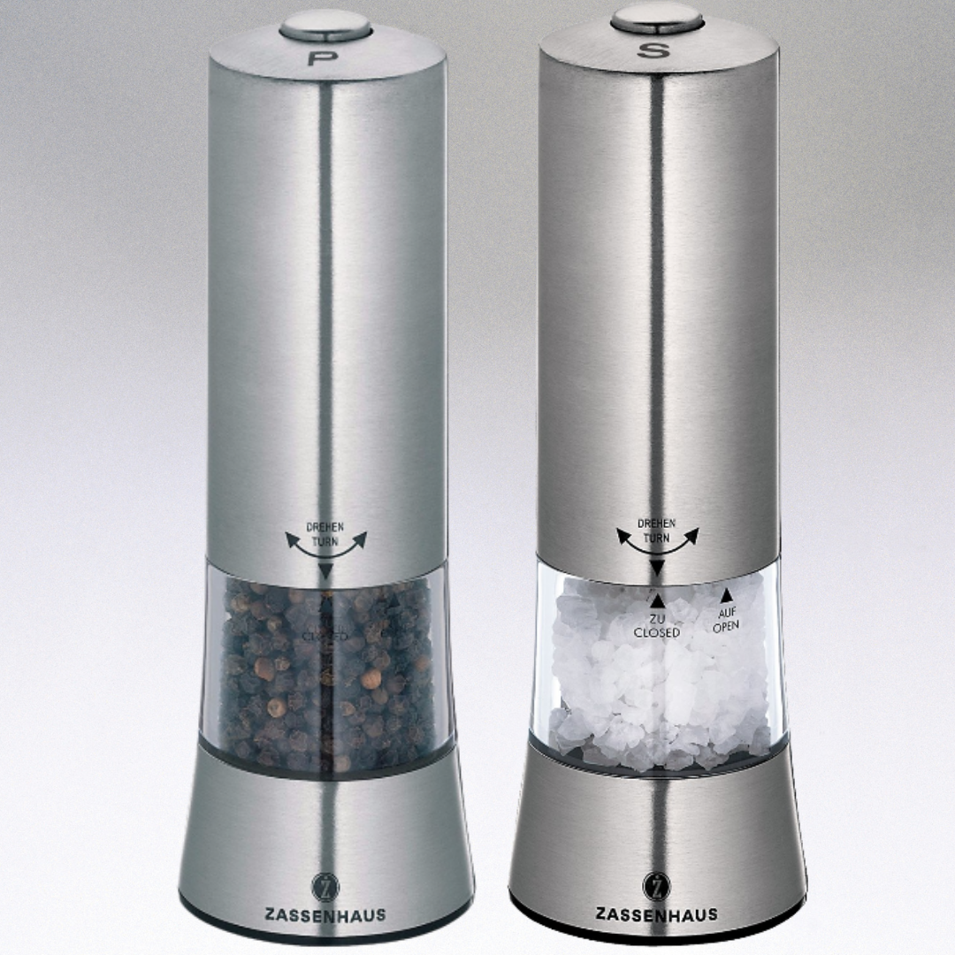 Stainless Steel Salt & Pepper Electric Grinders/Mills for Sale 