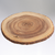 Acacia Wood Round Serving Board - 15