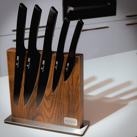 Magnetic Knife Block Built-in Cutting Board 39