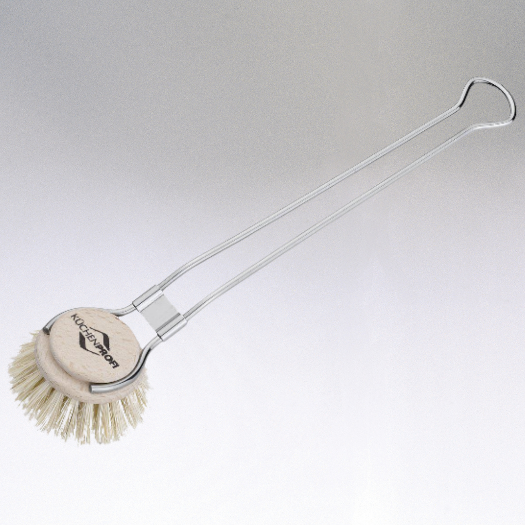 Classic Dish Brush with long handle (IH) - French Mercantile